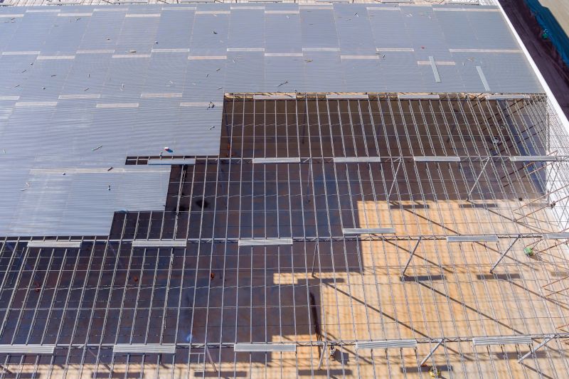 Steel Sheeting Installation